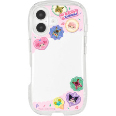 Japan Sanrio Crystal Clear iPhone 16 Case - Kuromi & My Melody : Netflix