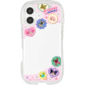 Japan Sanrio Crystal Clear iPhone 16 Case - Kuromi & My Melody : Netflix - 1