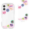 Japan Sanrio Crystal Clear iPhone 16 Case - Kuromi & My Melody : Netflix - 2