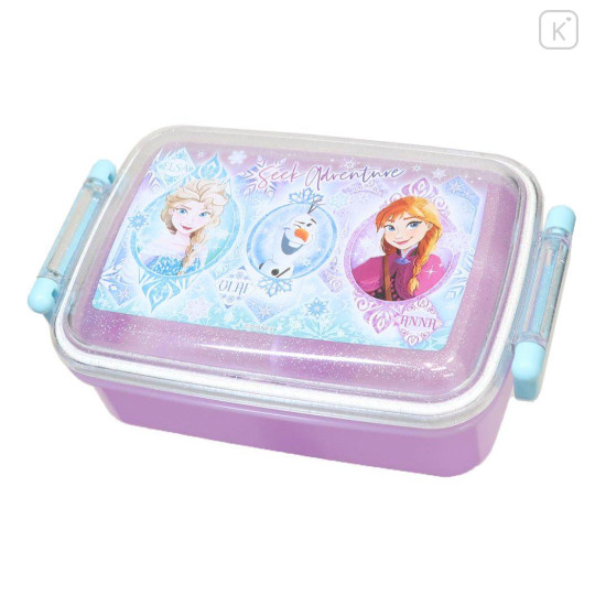 Japan Disney Bento Lunch Box 450ml - Frozen : Snow - 1