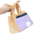 Japan Looney Tunes Plush Die-Cut Mascot Handbag - Bunny Lola - 2
