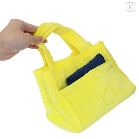 Japan Looney Tunes Plush Die-Cut Mascot Handbag - Tweety - 2