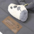 Japan Peanuts Mini Tote Bag - Snoopy : Joe Cool Grey Mascot Carabiner - 4