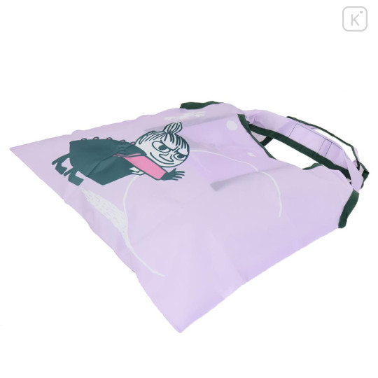 Japan Moomin Eco Shopping Bag (S) - Little My & Moomintroll : Snow Light Purple - 2