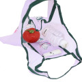 Japan Moomin Eco Shopping Bag (S) - Little My & Moomintroll : Snow Light Purple - 3