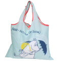 Japan Moomin Eco Shopping Bag - Moomintroll : Snow Mint - 1