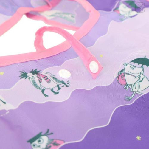 Japan Moomin Eco Shopping Bag - Little My & Moomintroll : Snow Purple - 4