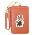 Japan Moomin Pass Case Card Holder & Reel - Little My : My Apple - 1