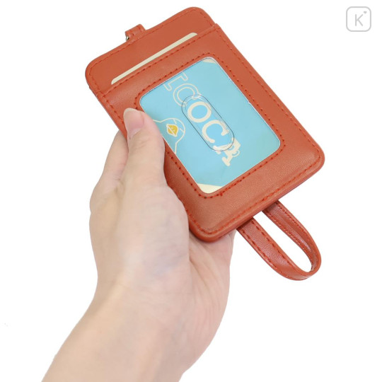 Japan Moomin Pass Case Card Holder & Reel - Little My : My Apple - 2