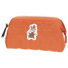 Japan Moomin Quilted Cosmetic Pouch - Little My : My Apple