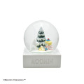 Japan Moomin Snow Globe (S) - Moomintroll : 80th Anniversary Too-Ticky Christmas Tree Snow - 3