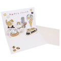 Japan Mofusand 3D Greeting Card - Cat Happy Birthday Donut Dessert - 2