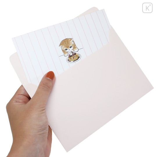 Japan Mofusand 3D Greeting Card - Cat Happy Birthday Donut Dessert - 3