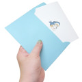Japan Mofusand 3D Greeting Card - Shark Cat Happy Summer Party - 3