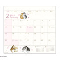 Japan Mofusand Desk Calendar & To Do List - 2026 Cat Illustration - 2