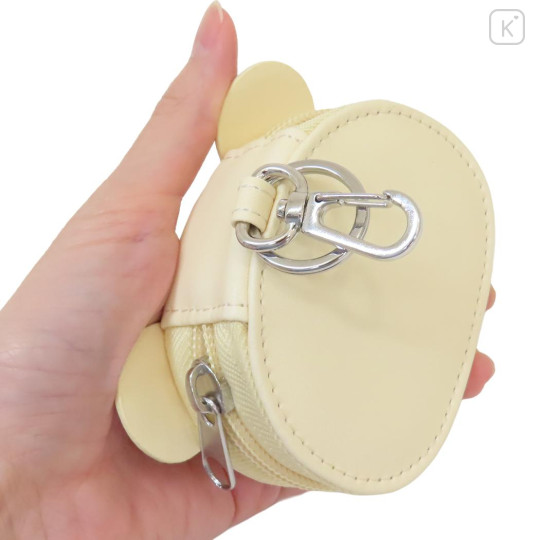 Japan San-X Mini Accessory Pouch with Carabiner - Korilakkuma : Face Bag Charm - 2