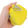 Japan San-X Mini Accessory Pouch with Carabiner - Kiiroitori : Face Bag Charm - 2