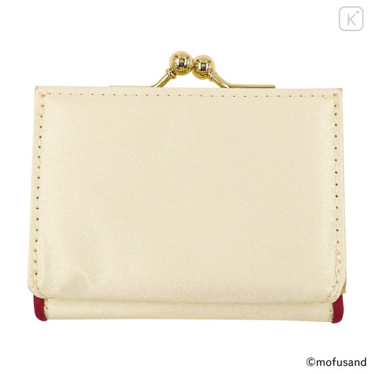 Japan Mofusand Compact Wallet - Panda Cat Nyan Ivory - 6