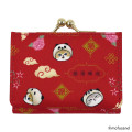 Japan Mofusand Compact Wallet - Panda Cat Nyan Red - 6