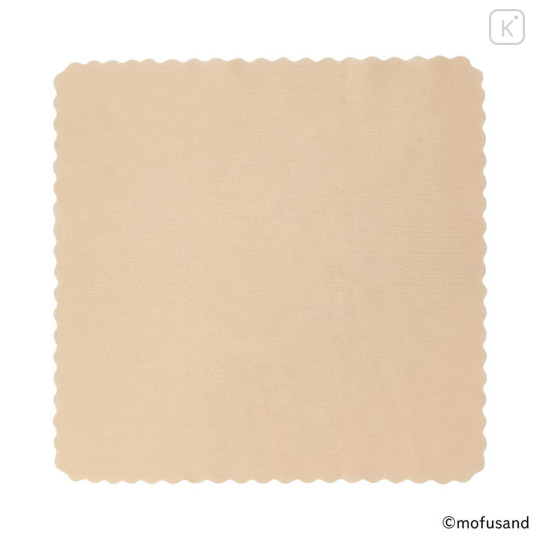 Japan Mofusand Glasses Case - Panda Cat Nyan Ivory - 5