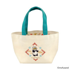 Japan Mofusand Tote Bag - Panda Cat Nyan Blue