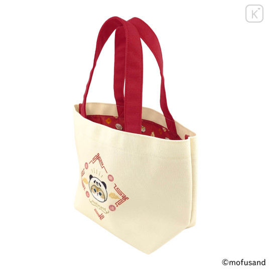 Japan Mofusand Tote Bag - Panda Cat Nyan Red - 6