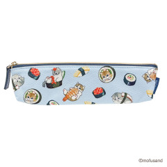 Japan Mofusand Slim Crepe Pen Pouch - Sushi