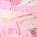 Japan Sanrio Ruffle Duvet Cover & Pillowcase Set - Hello Kitty & Tiny Chum : Love Grow In Your Heart - 2