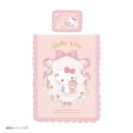 Japan Sanrio Ruffle Duvet Cover & Pillowcase Set - Hello Kitty & Tiny Chum : Love Grow In Your Heart - 3