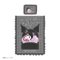 Japan Sanrio Ruffle Duvet Cover & Pillowcase Set - Kuromi : Cheeky Buy Charming - 3