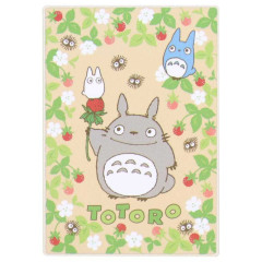 Japan Ghibli Fluffy Boa Bed Blanket - My Neighbor Totoro : Strawberry