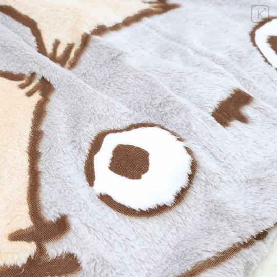 Japan Ghibli Fluffy Boa Bed Blanket - My Neighbor Totoro : Strawberry - 3