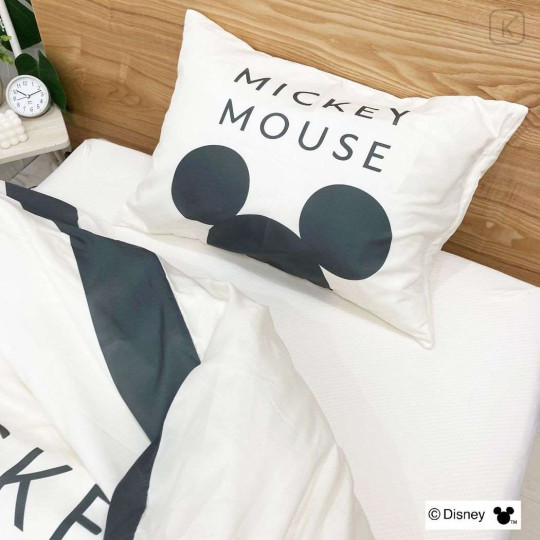 Japan Disney Duvet Cover & Pillowcase Set - Mickey : Ivory - 2