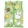 Japan Ghibli Kids Wearable Blanket Fluffy Coral Fleece - My Neighbor Totoro : Green - 2