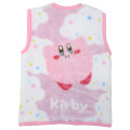 Japan Kirby Kids Wearable Blanket Fluffy Coral Fleece - Kirby & Waddle Dee : Starry Sky Starry Sky Pink - 2