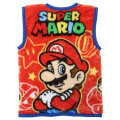 Japan Super Mario Kids Wearable Blanket Fluffy Coral Fleece - Super Mario Brothers Red Blue - 2