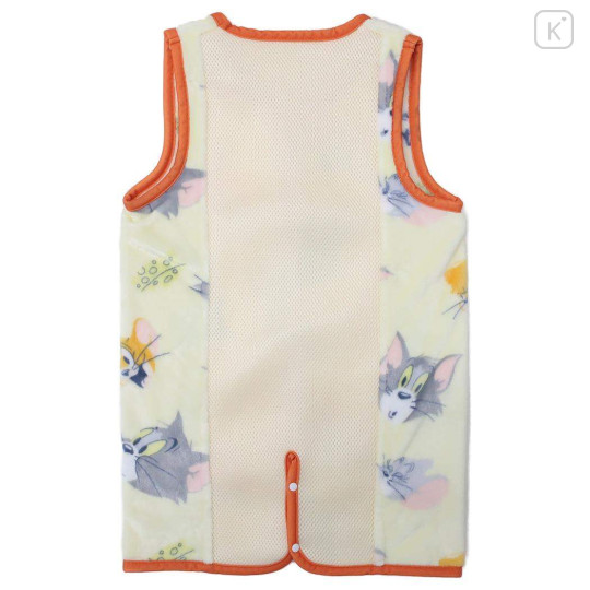 Japan Tom and Jerry Toddler Fluffy Fleece Sleeveless Sleep Sack & Wearable Blanket - Light Yellow - 2