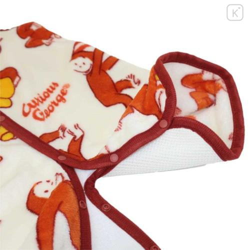 Japan Curious George Toddler Fluffy Fleece Sleeveless Sleep Sack & Wearable Blanket - 4