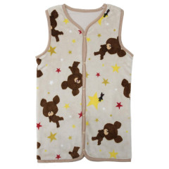 Japan The Bear's School Toddler Fluffy Fleece Sleeveless Sleep Sack & Wearable Blanket