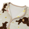 Japan The Bear's School Toddler Fluffy Fleece Sleeveless Sleep Sack & Wearable Blanket - 3
