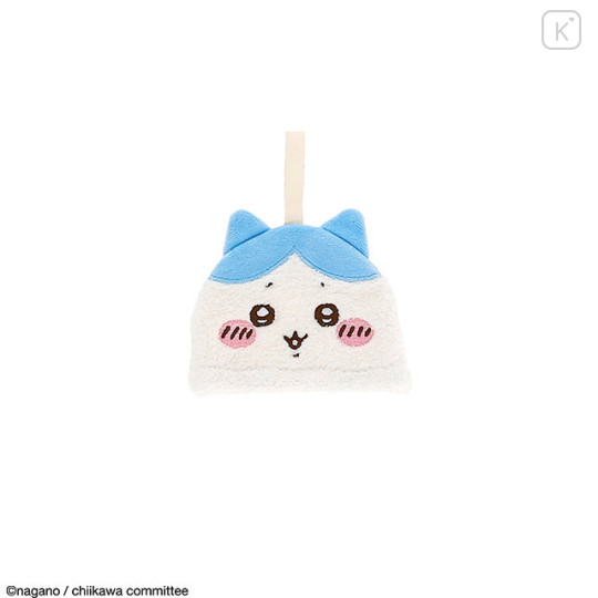 Japan Chiikawa Hand Towel with Loop - Hachiware : Smile - 2