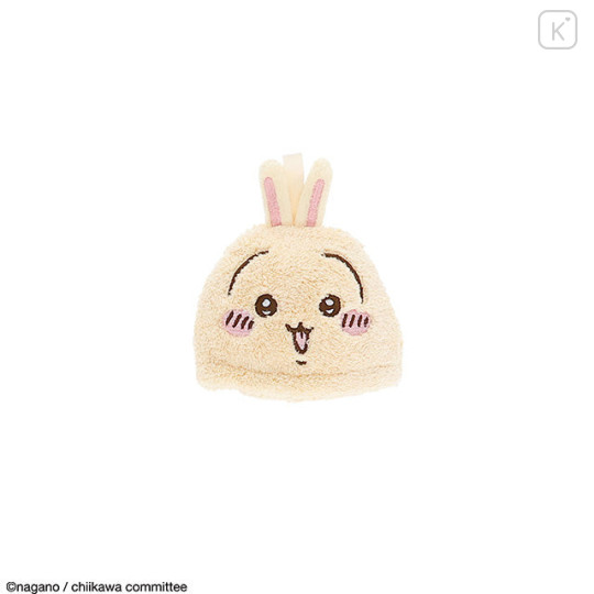 Japan Chiikawa Hand Towel with Loop - Usagi : Smile - 2