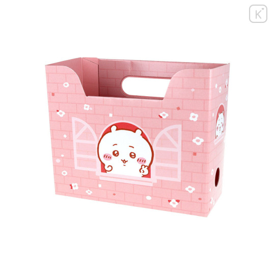 Japan Chiikawa Mini Desk Organizer Stand - Chiikawa : Happy Pink - 6