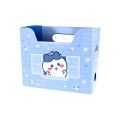 Japan Chiikawa Mini Desk Organizer Stand - Hachiware : Happy Blue - 6