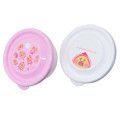 Japan Kobitos Nesting Food Storage Container Set - Face Pink - 1
