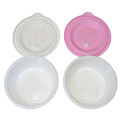Japan Kobitos Nesting Food Storage Container Set - Pink Hug Peach - 3