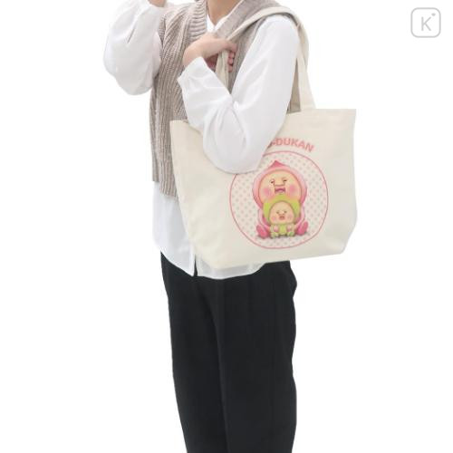 Japan Kobitos Canvas Tote Bag - Kakure Momojiri & Sumo Mono Uchi - 4