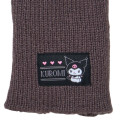 Japan Sanrio Original 3way Gloves - Kuromi : Black - 3