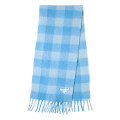Japan Sanrio Original Plaid Volume Scarf - Cinnamoroll : Blue - 1
