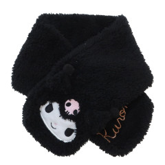 Japan Sanrio Boa Tippet Scarf - Kuromi : Black